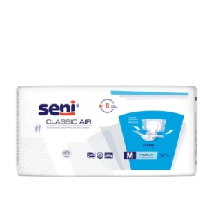 Scutece pentru adulti Seni Classic Air M, Absorbtie 2200 ml, 30 buc