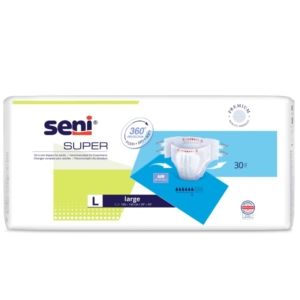 Scutece pentru adulti Seni Super L, Absorbtie 2600 ml, 30 buc