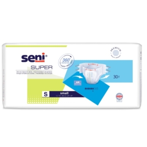 Scutece pentru adulti Seni Super S, Absorbtie 1600 ml, 30 buc