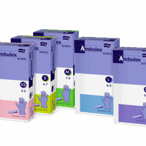 Ambulex Nitril Violet Nepudrate 100 buc/Cut - Ancoora