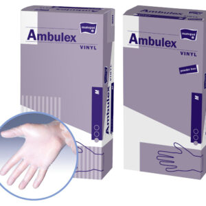 Mănuși Ambulex Vinil Nepudrate 100 buc - Ancoora