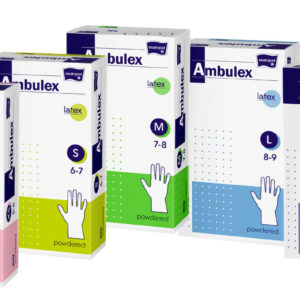 Mănuși Latex Pudrate 100Buc/cut - Ancoora