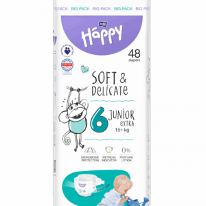 Scutece Happy pentu bebelusi Nr 6