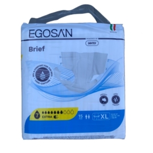 Scutece Adulti EGOSAN Extra, Extra Large Absorbtie 2800ml 15 buc
