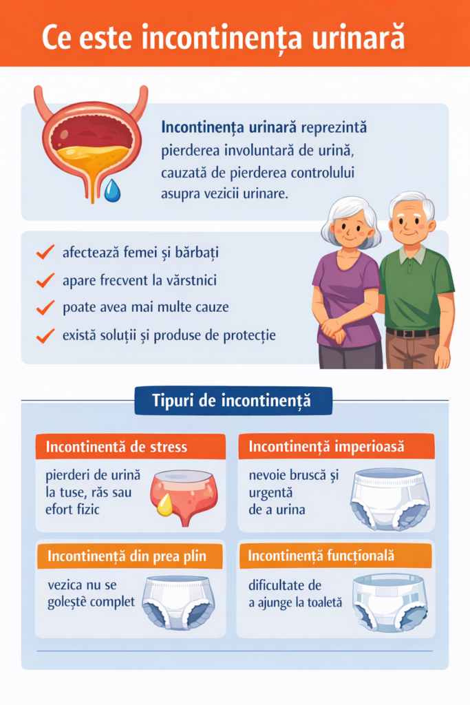 ce este incontinența urinară