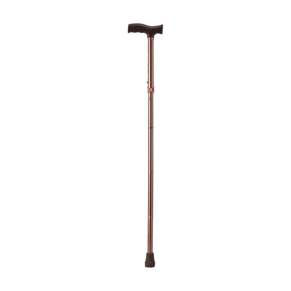 Baston medicina, de mers, pentru seniori, aluminiu, reglabil, pliabil, maner cu prindere buna, stabilitate la mers, antiderapant, KY927L