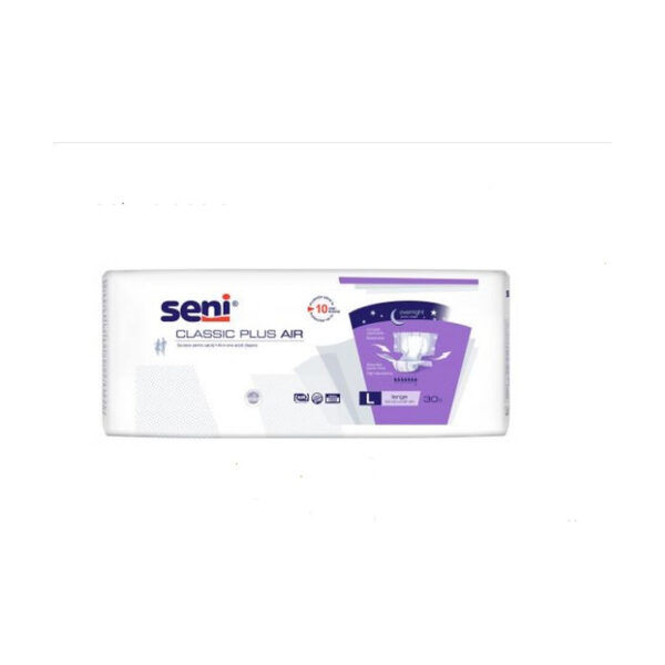 Seni Classic Plus Air L, Absorbtie 3100 ml, 30 buc
