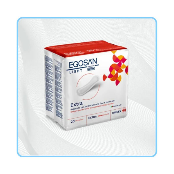 Absorbante urologice Egosan Lady Extra, 35x12,5 cm, pachet 20 bucăți