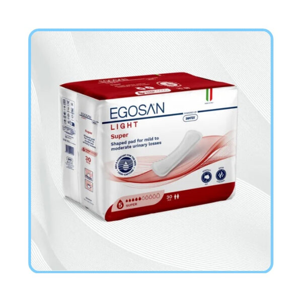 Absorbante Urologice Pentru Femei EGOSAN Lady Super 19x42cm 30buc