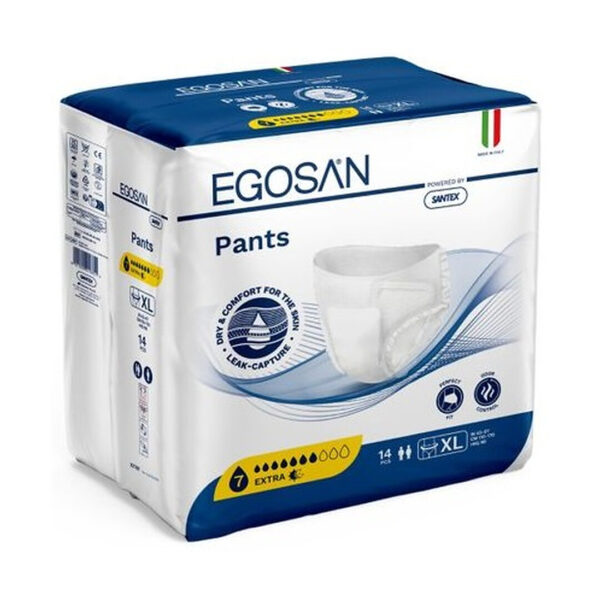 Scutece Adulți Tip Chilot EGOSAN Extra Large, Extra Absorbtie 1700ml 14buc