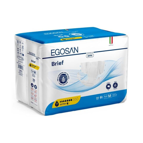 Scutece Adulți EGOSAN Medium, Extra Absorbtie 2000ml 30buc