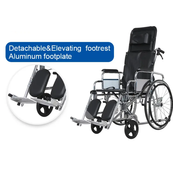 Fotoliu rulant transport pacienti KY903GC-46, imaginea 4