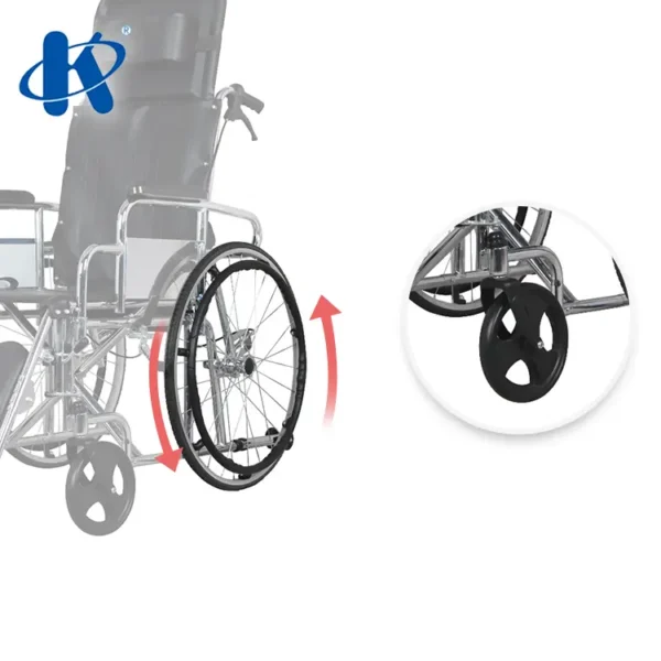 Fotoliu rulant transport pacienti KY903GC-46, imaginea 5