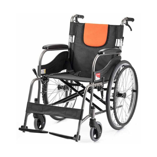 Scaun cu rotile pliabil, cotiere fixe, 115kg YuWell H062C