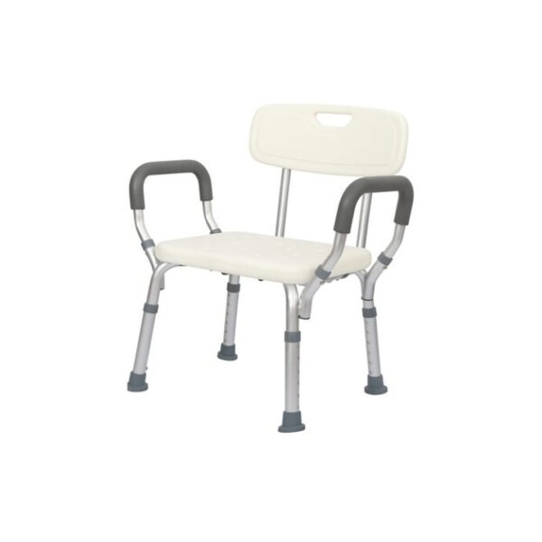 Scaun de baie ajustabil cu cotiere si spatar JL736LQ