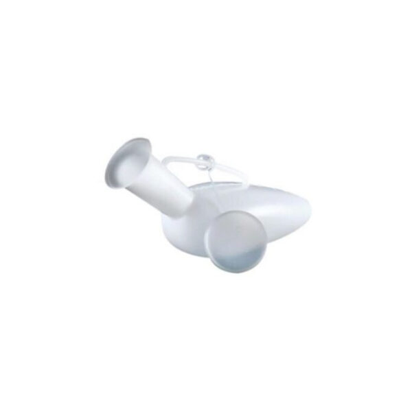 Urinar barbati, capacitate 1000 ml prevazut cu maner si capac, realizat din polietilena - ST592