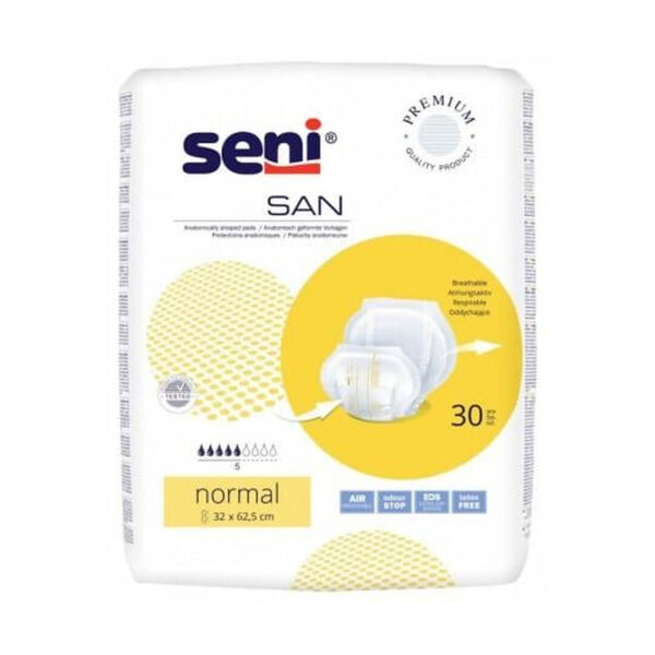 Absorbante pentru incontinenta Seni San Normal 32-62,5 cm 30 buc