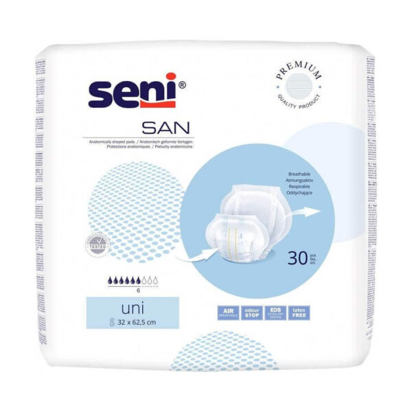 Absorbante Seni San Uni 32-62,5 cm 30 buc
