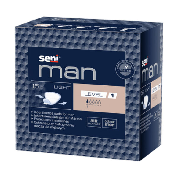 Absorbante Seni Man Level 1 14x18 cm 15 buc – Confort și Siguranță