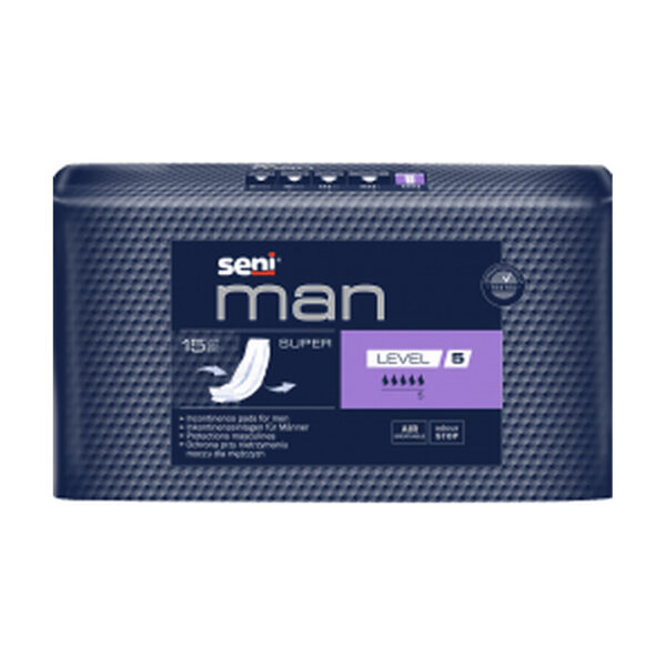 Absorbante urologice pentru barbati Seni Man Level 5, 15 buc