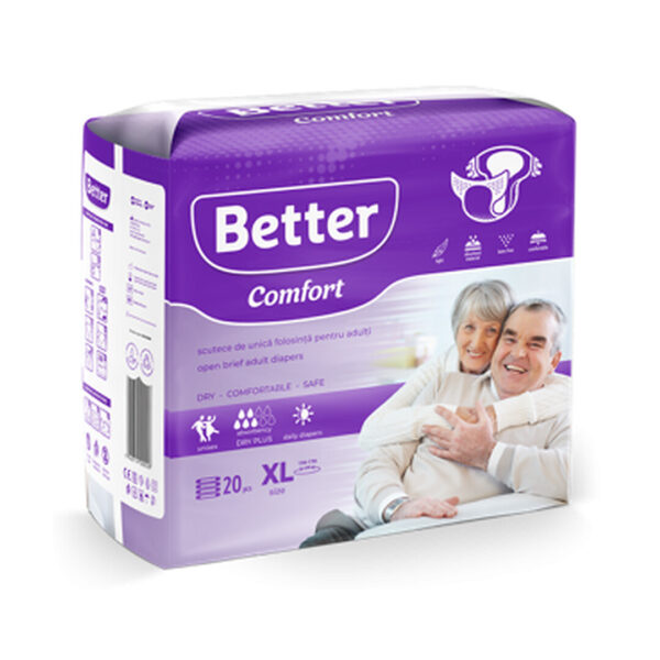 Scutece Pentru Adulți Better Comfort XL, 20 bucăți