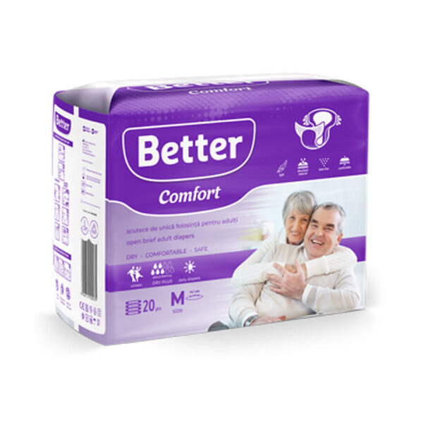 Scutece Pentru Adulți Better Comfort M, 20 bucăți