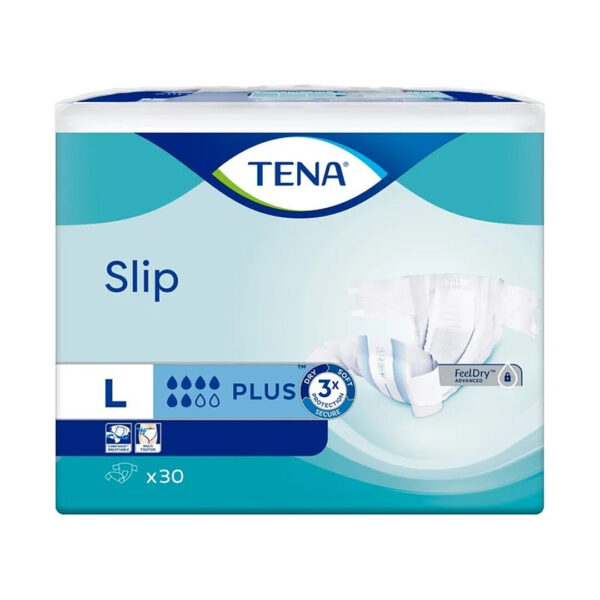 Scutece pentru adulti Tena Slip Plus L, 30 buc