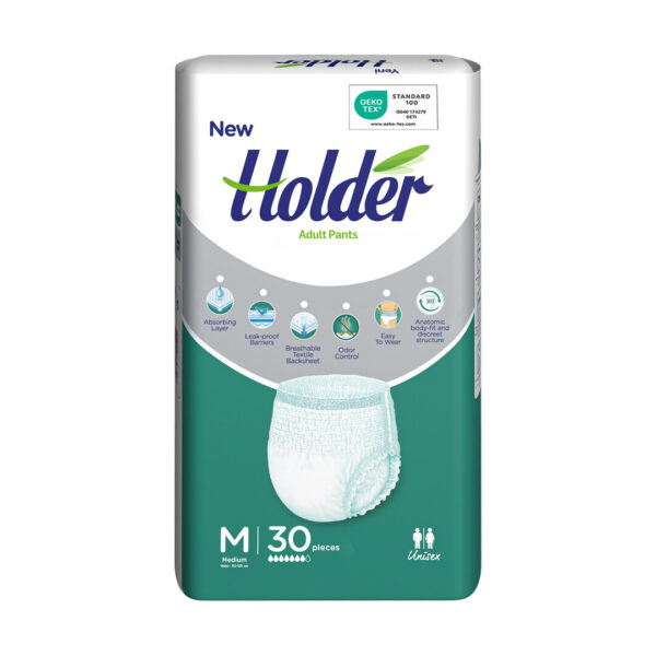 Scutece pentru adulti tip chilot Holder M, 30 buc