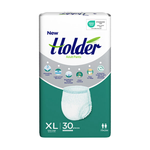Scutece pentru adulti tip chilot Holder XL, 30 buc