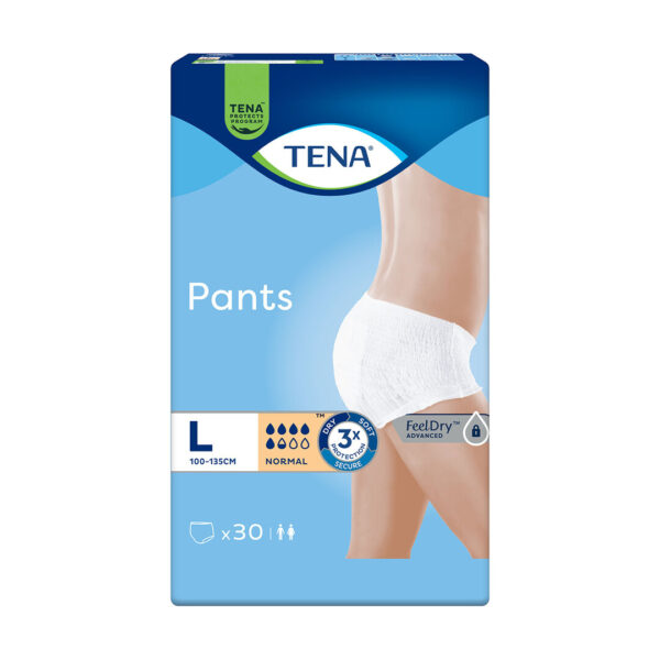 Scutece tip chilot pentru adulti TENA Pants Normal L, 30 buc