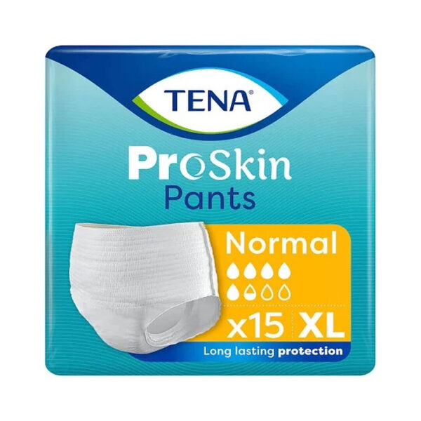 Scutece tip chilot pentru adulti TENA Pants Normal XL, 15 buc