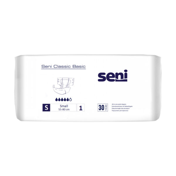 Scutece pentru adulti Seni Classic Basic S, 30 buc