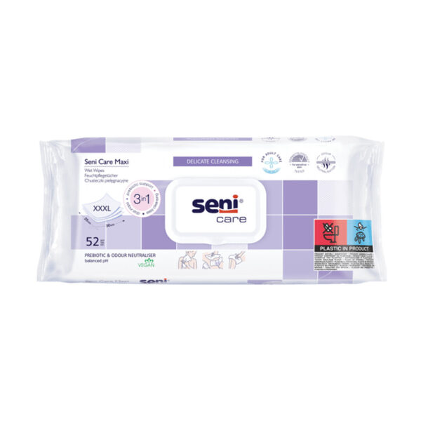 Servetele umede pentru adulti Seni Care Maxi, 30x25cm