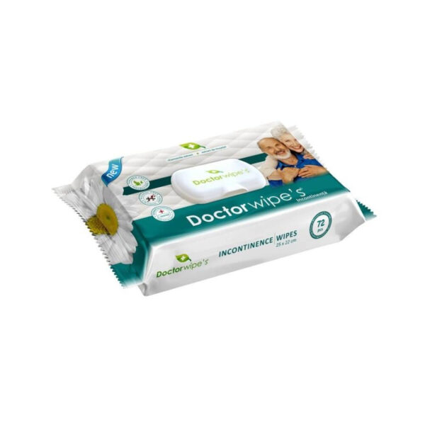 Servetele Umede Dr. Wipe's Pentru Incontinenta 72 buc, imaginea 2