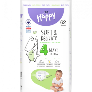 Scutece Happy pentu bebelusi Nr 4
